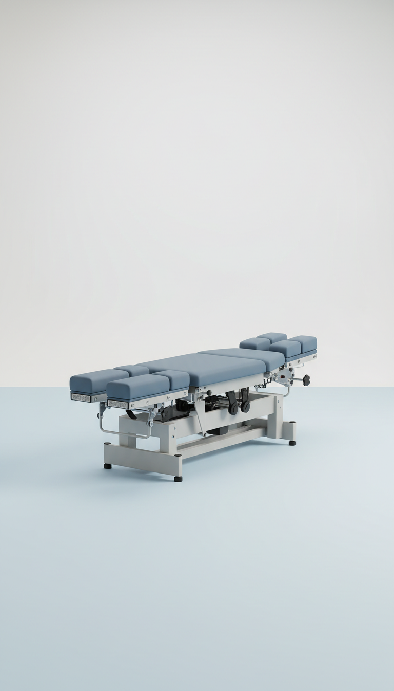 Mesa de ajuste con tapiz antimicrobiano